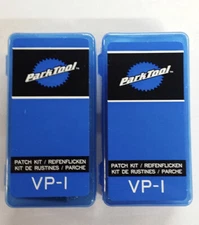 2 Pack Park Tool VP-1C Vulcanizing Patch Kits Kit