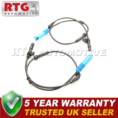 2x ABS Wheel Speed Sensors Front Fits Mini Hatchback (R50 R53) Works