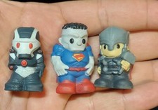 Ooshies DC Marvel Figures Pencil Toppers Lot of 3 C86