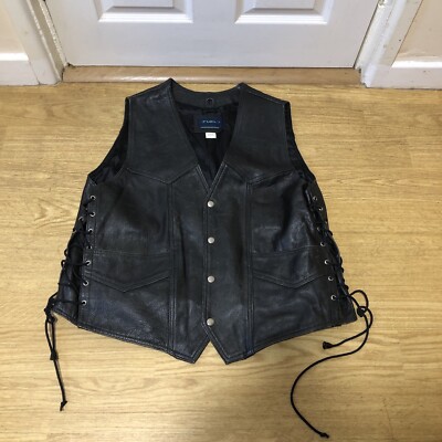 Fuel High Performance Clothing Lederweste - Größe XXXXL (60cm Brustumfang)