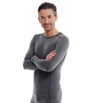 Medima MA3998 Hombre Camiseta Térmica Deporte Manga Larga Angora