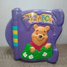 VINTAGE DISNEY'S WINNIE THE POOH TALKING FUN ABC'S ALPHABET BOOK