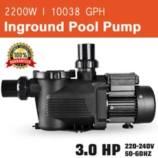 3.0hp Hi-Flow Super Pump Pump In-Ground Swimming Pool Pump - 48 Frame