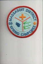 1999 Massasoit District Spring Camporee patch