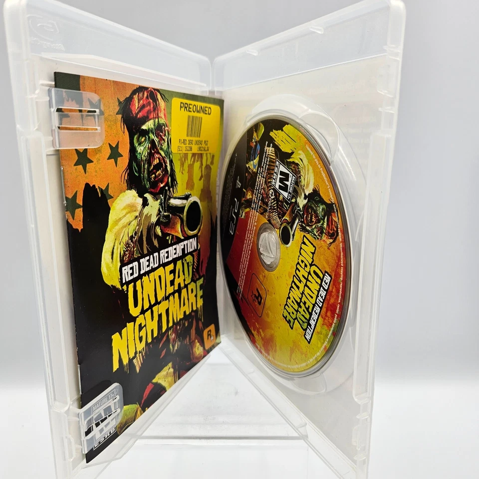 Red Dead Redemption Undead Nightmare (PlayStation 3, 2010) PS3 AUS PAL - Image 2 of 3