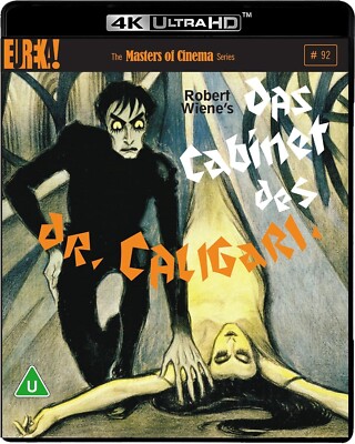 Das Cabinet des Dr. Caligari (1920) 4K UHD Blu-Ray Standard Edition NEW