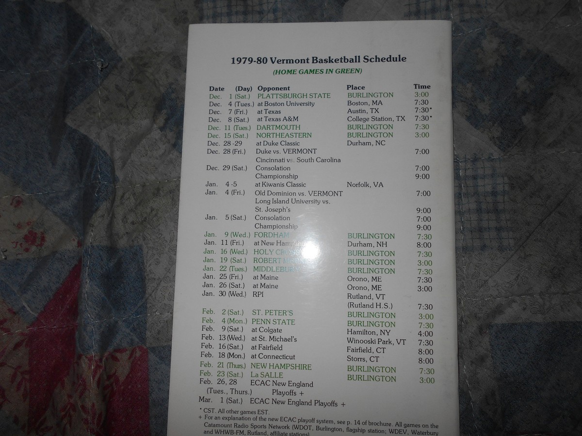 1979-80-vermont-catamounts-basketball-media-guide-yearbook-program-1980-uvm-ad-ebay