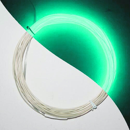 1,0 mm EL Draht - £5p/m - 50 cm bis 30 m mit Stecker - feines Engelshaar hält Form - Bild 3 von 6