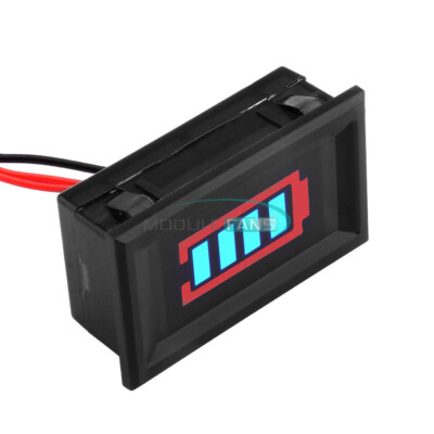 Waterproof 12-72V Lead acid Battery Tester 4S-20S Battery Capacity Indicator