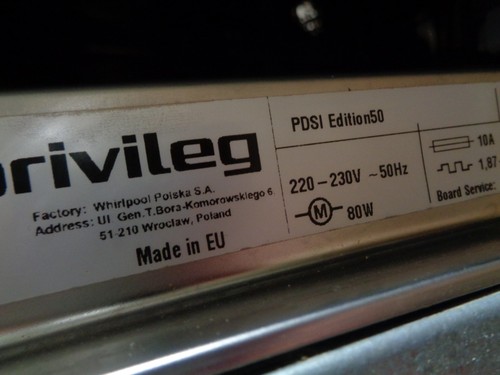 Ablaufpumpe privileg edition 50 Spülmaschine , voll funktionsfähig