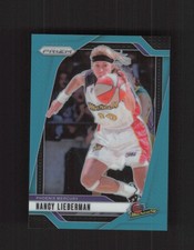 2024 Panini Prizm WNBA #139 Nancy Lieberman Teal Prizms #/49