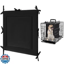 Thyle Dog Crate Divider Panel (Without Crate), Black Thick Dog Kennel Divider