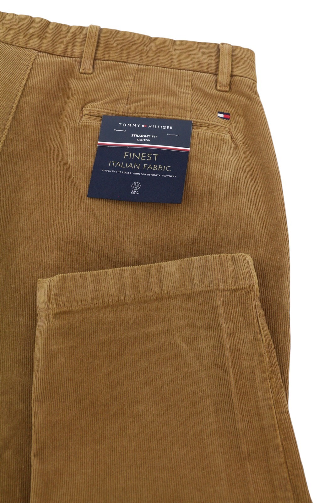 TOMMY HILFIGER Denton Chino Corduroy Men Trousers W33/L32 Straight Fit RRP139 image 5