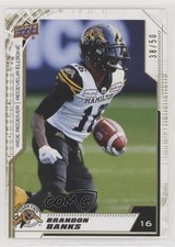 2020 Upper Deck CFL Gold 38/50 Brandon Banks #2 l5j