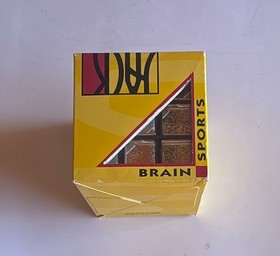 Magic Jack Brain Sports 3D Cube Puzzle Original Box Funtech Vintage Toy 1990
