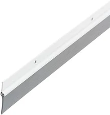 M-D Building Products 69648 48 in White Aluminum Vinyl Heavy Duty Door Sweep