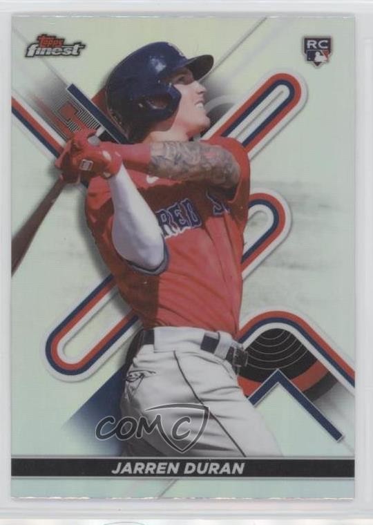 2022 Topps Finest Refractor Jarren Duran #10 0zt5
