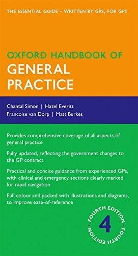 VANS Oxford Handbook of General Practice 4 e (Flexicover)... Simon Chantal