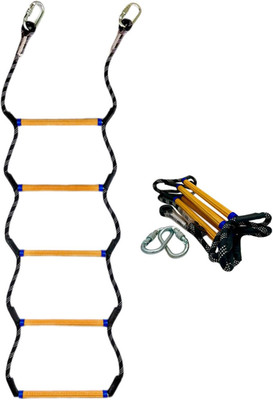 Boat Rope Ladder, Heavy Duty Climbing Rope 450Lbs Strength, 14Mm Reinforced Poly