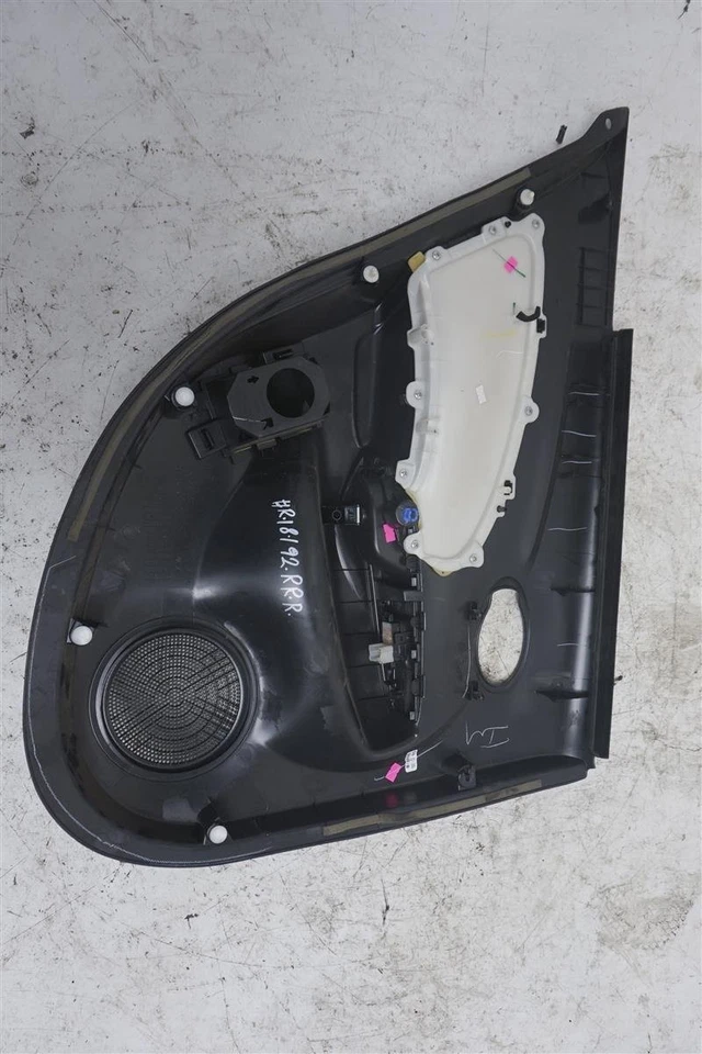 Nissan Versa 2014-2019 1.6L Rear Passenger Door Panel Black 82900-9Kf3a - Image 3 of 3