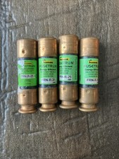 Bussmann FRN-R-25 25A Fusetron Dual Element Time-Delay Fuse 250V Nos Lot Of 4