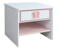 HolzmöBel Nachttisch Schlafzimmer Einrichtung Weiß Luxus MöBel Top-QualitäT