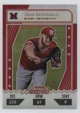 2021 Panini Elite Extra Edition College Tickets Optic Holo Sam Bachman 0i4k