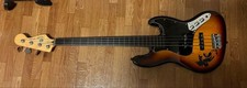 Squier Jazz Bass Sunburst 4-String Fretless