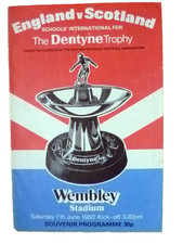 1980 School International England v Schottland - Dentyne Trophy