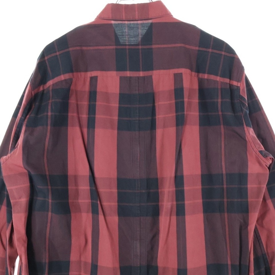 JULIUS 18SS ANDOM PATTERN HARNESS SHIRT Random Long Sleeve Check Black ...