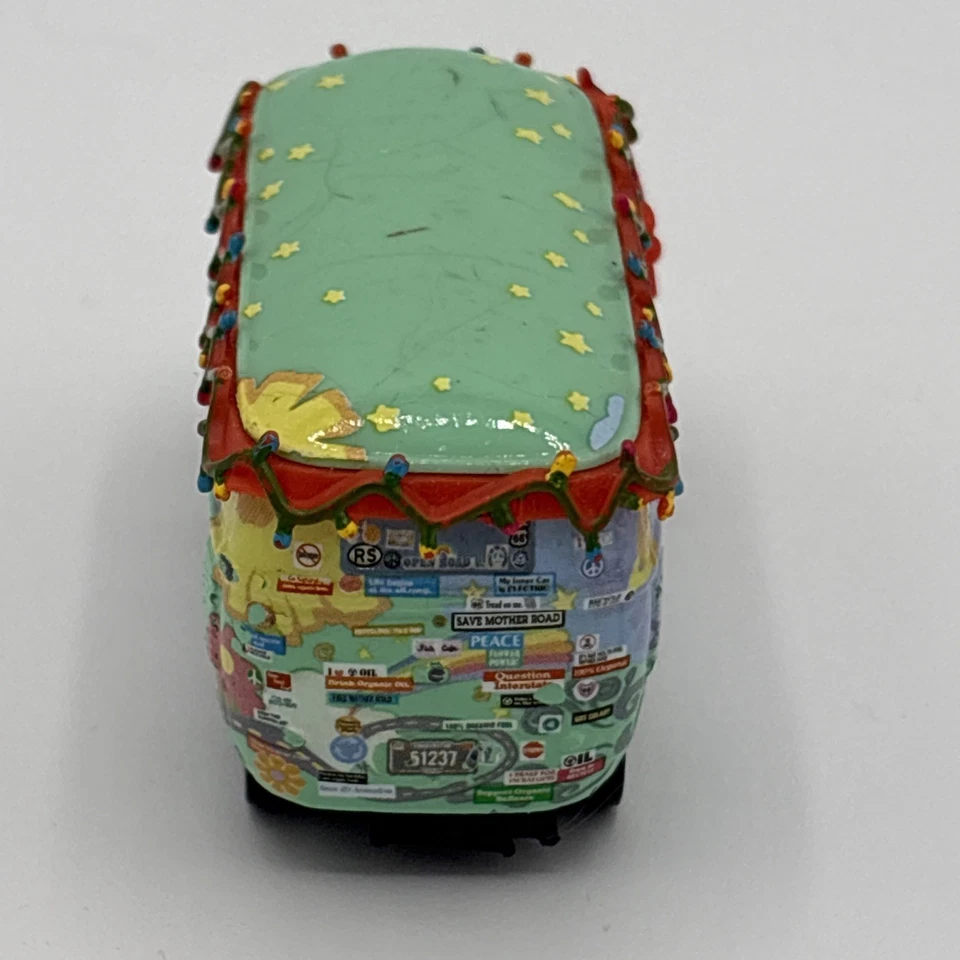 Disney Pixar Cars Fillmore VW Bus Fuel Tide Cheer Version - Image 4 of 4