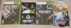 Call of Duty: Black Ops 1 and 2 MW2 Lot  Xbox 360 CIB Complete Tested Clean