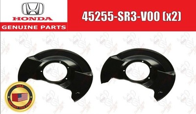 HONDA Genuine CIVIC EG EK4 EJ1 CR-X EG2 Front Brake Splash Guard RH & LH Set OEM