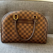 Louis Vuitton Damier Ebene Satchel Top Handle...