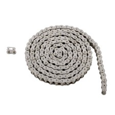 60SS Heavy Duty Roller Chain 10 feet With 2 Connecting Links Carbon Steel