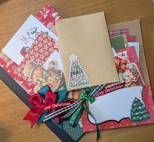 Christmas premade scrapbook album