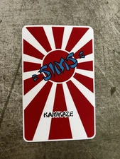 SIMS KAMIKAZE SKATEBOARD STICKER 80’s SKATEBOARDING DECALS Vision Madrid Cruz LA