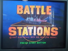 CIB Battlestations (Sega Saturn, 1997) Battle Stations Complete *TESTED*