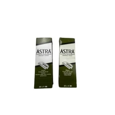 34-5 packs of Astra Platinum Double Edge Safety Razor Blades Quality Grooming