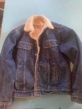 VTG 70s Sears Roebucks Western Wear Denim Jacket Sz Medium Trucker