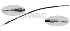 SWAG 10 93 4908 cable pull, parking brake for Mercedes-Benz