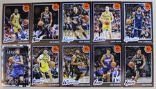 Topps 10 Basketball Card Lot Magic Johnson Lakers Nets Warriors 1223S