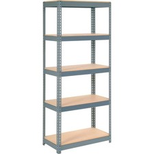 Global Industrial Extra Heavy Duty Shelving 36"W x 18"D x 60"H With 5 Shelves