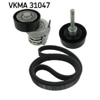 Keilrippenriemensatz FüR VW Polo 602 604 6C 6R 9A 9N 1.4 1.6 02 Bis 22 SKF Neu