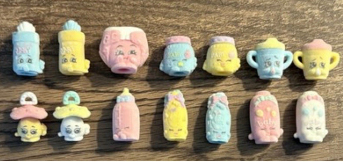 Shopkins Season Fluffy Babies Special Edition Lot Of 14 Almost