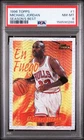 1996 TOPPS SEASON'S BEST #1 MICHAEL JORDAN PSA 8