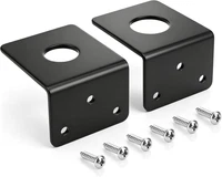 2Pcs L Bracket for NMO Antenna Mount 3/4"&5/8" Hole,Stainless Steel