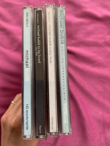 Michael Bublé CD Bundle x 4 Crazy Love, To Be Loved & Call Me Irresponsible - Picture 19 of 22