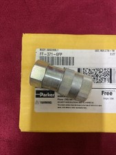 Parker FF-371-6FP Flat Face Quick Coupling Made In USA