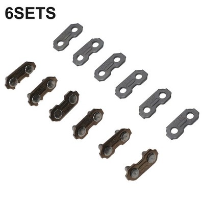 Verbindungsglied Kettensägekette 17,4 mm x 7,4 mm 6 Stück Zubehör Kettensäge